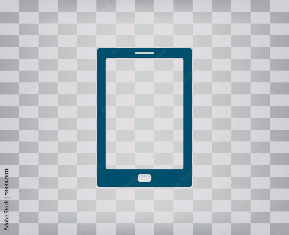 Poster vector icon on gray background with gradient