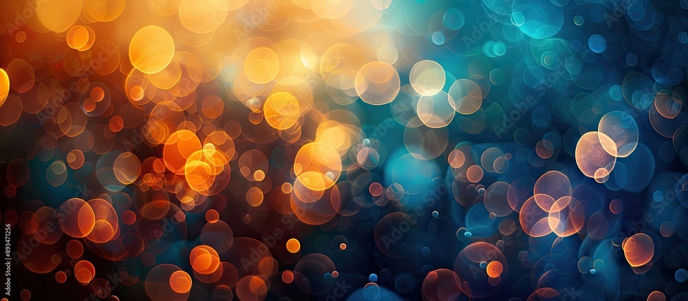Leinwandbilder Texture abstractly blending with a bokeh background creating an artistic depiction with copy space image.