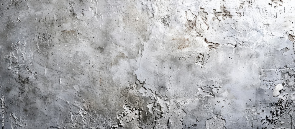 Poster a textured background of gray concrete plaster with ample copy space image.