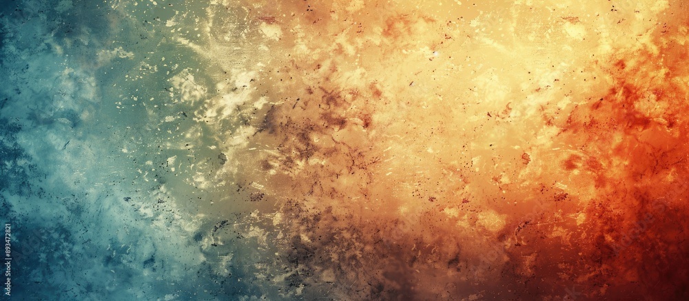 Poster Grungy abstract background with gradient for copy space image.
