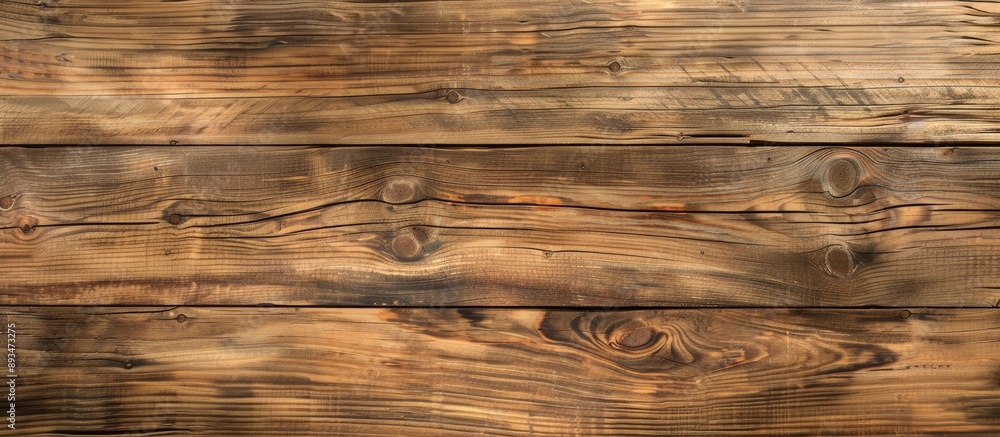 Leinwandbilder top view of a wooden texture background with a natural wood pattern ideal for a copy space image