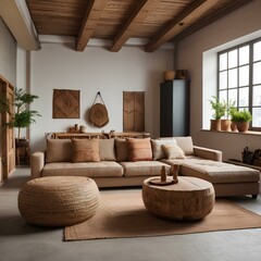 Tranquil Ambiance, Snug Living Room Setting