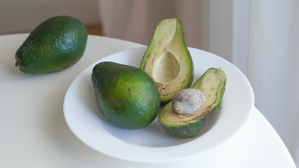 Vegan concept diet avoiding white background healthy eating choices.