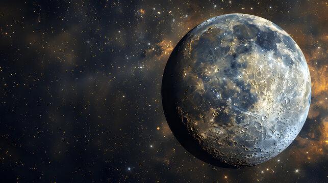 Shot of Mercury taken from open space