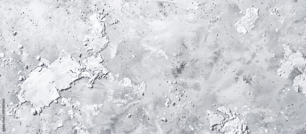 Aufkleber Gray concrete texture background with a retro stone appearance suitable for design Banner featuring a white monochrome decorative plaster like texture ideal for placing text in the copy space image