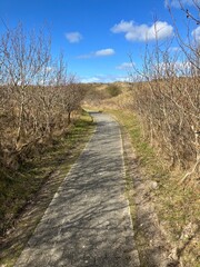 Blick auf die Küstenlandschaft der Nordseeinsel Juist		