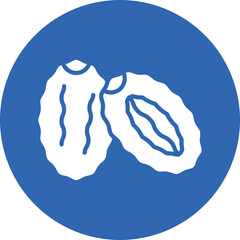 Dates glyph circle icon