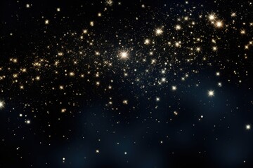 Fototapeta premium Starry fog backgrounds astronomy universe.
