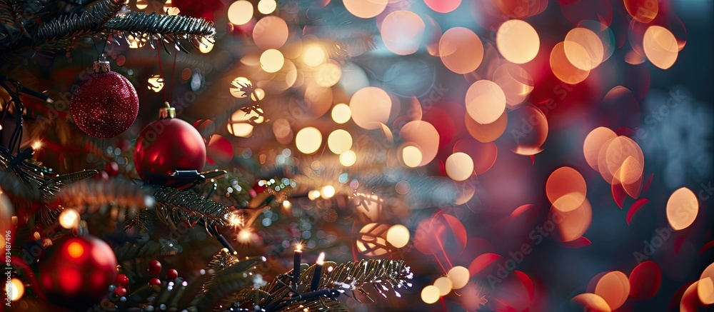 Aufkleber festive backdrop featuring a copy space image