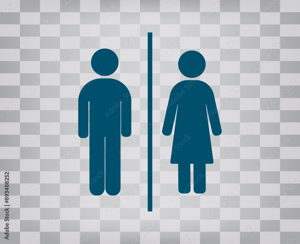 Poster vector icon on gray background with gradient