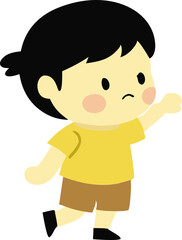 Obraz premium kid character vector image