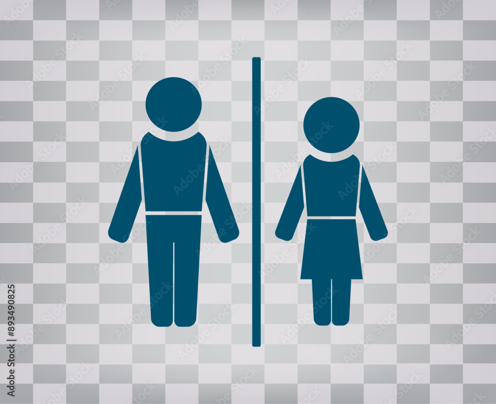 Poster vector icon on gray background with gradient