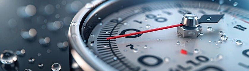 A clock with the hands at the number 3 and 9