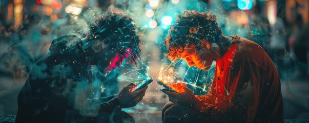 Viral internet meme with a humorous caption, illustrating the impact of digital culture