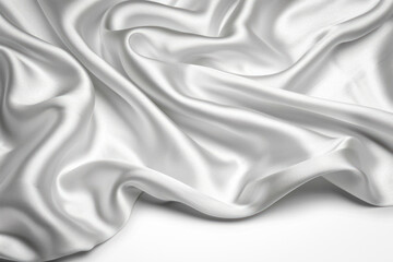 Fototapeta premium White satin texture