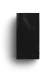 Black Paper Bag Open