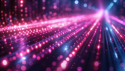 Fototapeta premium Abstract Neon Lights Background