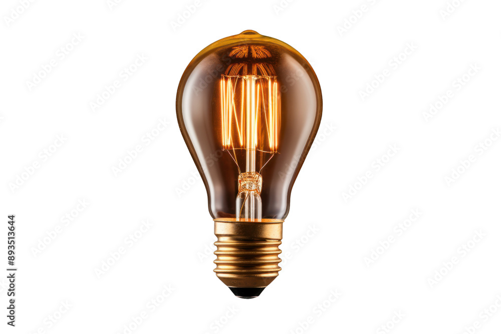 Poster smart light bulb with a unique shape, such as a globe or a flame, creating a mesmerizing lighting ef