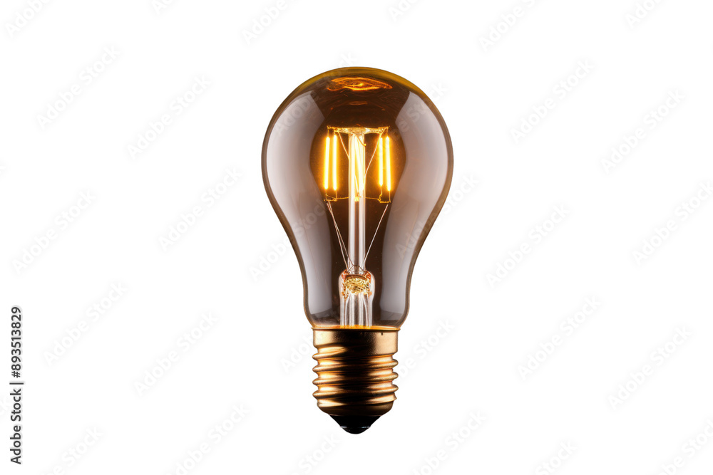 Poster smart light bulb with a unique shape, such as a globe or a flame, creating a mesmerizing lighting ef