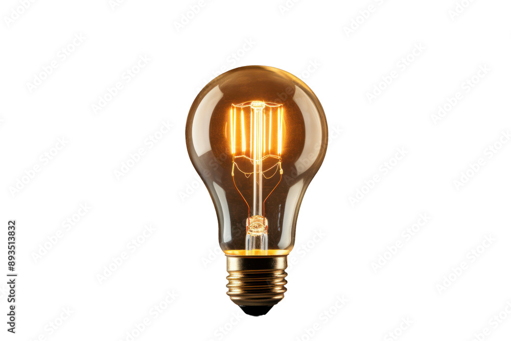 Poster smart light bulb with a unique shape, such as a globe or a flame, creating a mesmerizing lighting ef