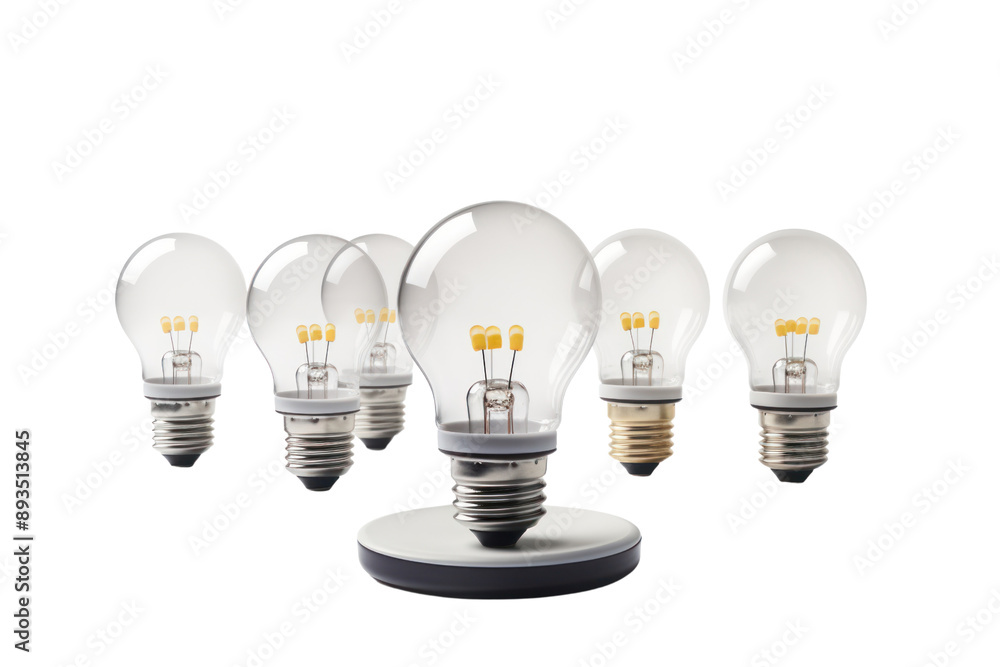 Poster smart light bulb kit, including multiple bulbs and a bridge or hub, allowing for seamless control an