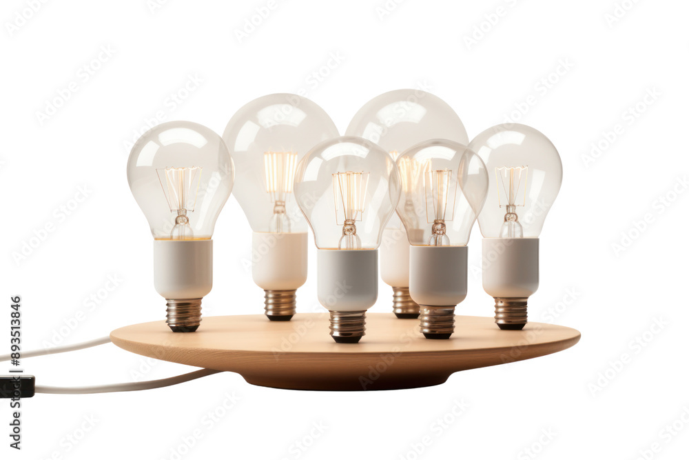 Poster smart light bulb kit, including multiple bulbs and a bridge or hub, allowing for seamless control an