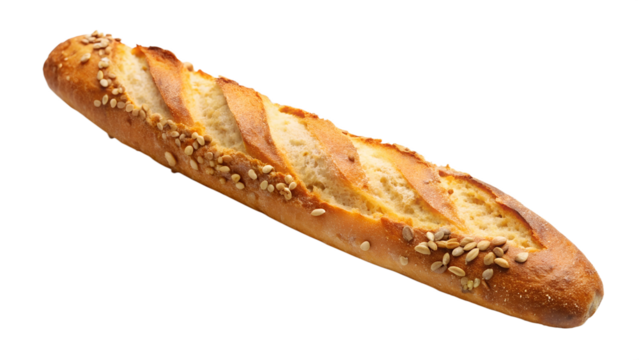 bread isolated on white