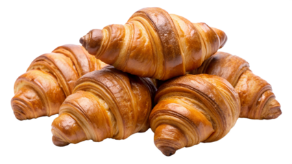 croissant isolated on white background