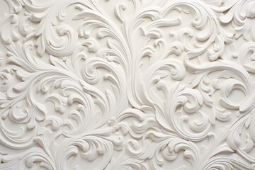 Renaissance arts white backgrounds pattern. .
