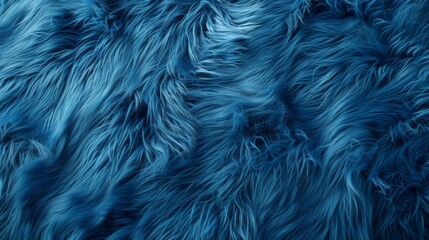 Fototapeta premium Background and texture of natural blue fur animal