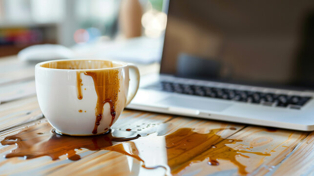 Spilled Coffee Desk Images – Browse 1,995 Stock Photos, Vectors, and Video  | Adobe Stock