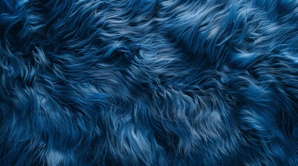 Fototapeta premium Background and texture of natural blue fur animal