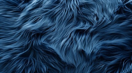 Obraz premium Background and texture of natural blue fur animal