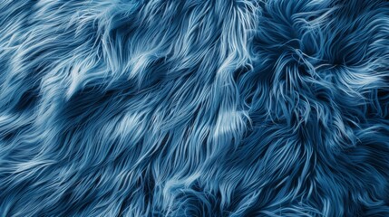 Obraz premium Background and texture of natural blue fur animal