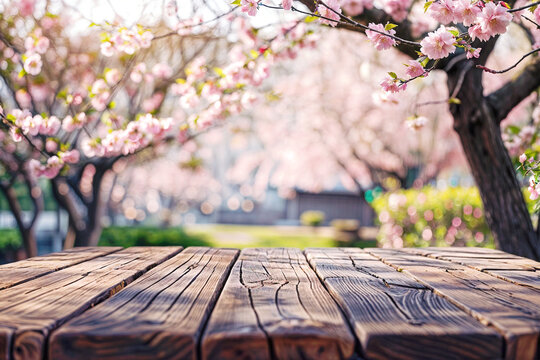 cherry blossom in spring spring in the Park Japanese Garden Virtual Background for Streaming and Video Calls display product. Concept Virtual Backgrounds, Japanese Garden, Streaming, Video Calls