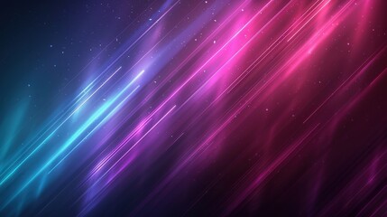 Fototapeta premium Abstract Background with Glowing Lines