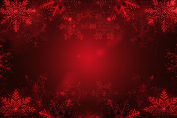 The background design displays a beautiful red snowflake pattern, ideal for festive holiday themes and celebrations. It adds an elegant touch to any artistic artwork or design project
