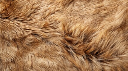 Fototapeta premium Background and texture of natural brown fur animal
