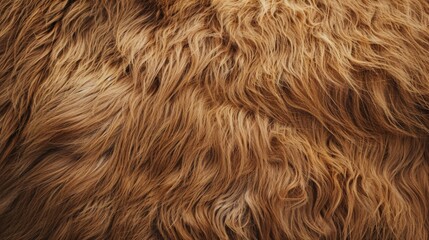 Fototapeta premium Background and texture of natural brown fur animal