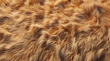 Fototapeta premium Background and texture of natural brown fur animal