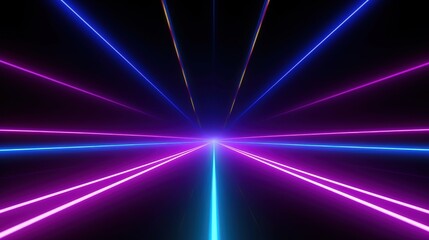 Abstract Neon Lights