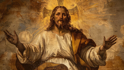 Renaissance Portrait of Jesus