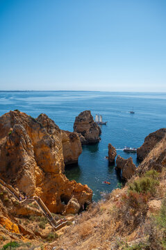Ponta da Piedade in Lagos, Algarve, Portugal