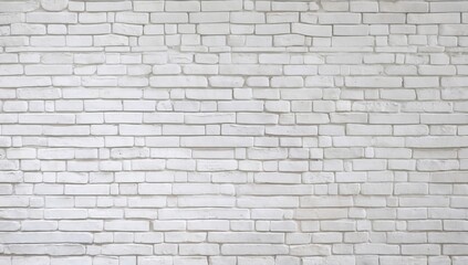 Fototapeta premium old white brick wall background surface texture wallpaper
