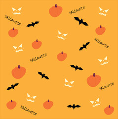 Halloween, art, pattern