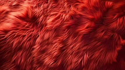 Naklejka premium Background and texture of natural red fur animal