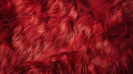 Background and texture of natural red fur animal