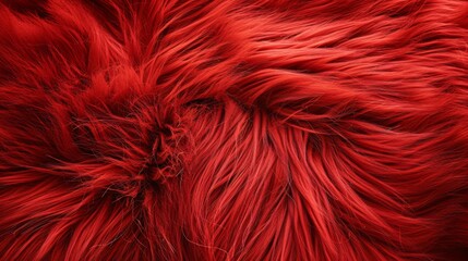 Fototapeta premium Background and texture of natural red fur animal