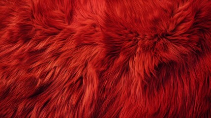 Background and texture of natural red fur animal