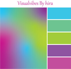 Fototapeta premium Color Combination abstract colorful background